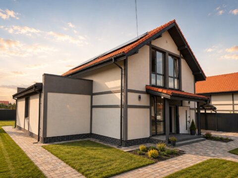 Будинок Міжріччя, 190 кв.м., вул. Вереснева ГАЗ, 3-и фазна сонячна станція deya 15 кВт.